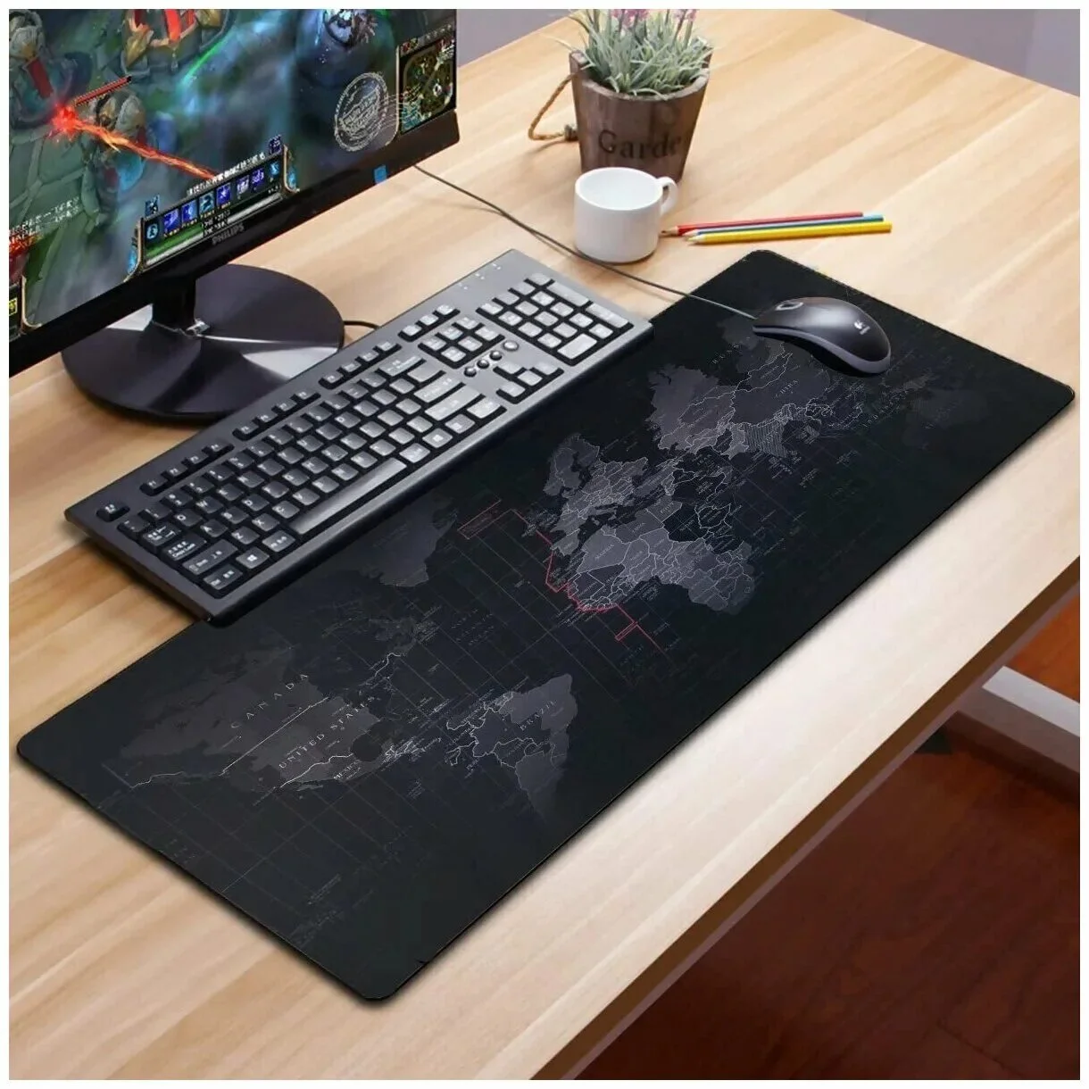 Dev Boyut Mousepad